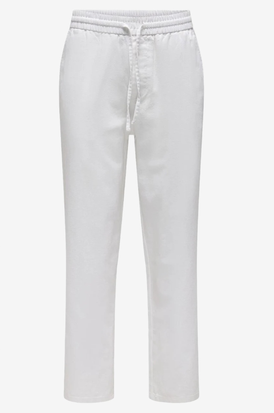 ONLY SONS ONSSINUS LOOSE LIN PANT NOOS L