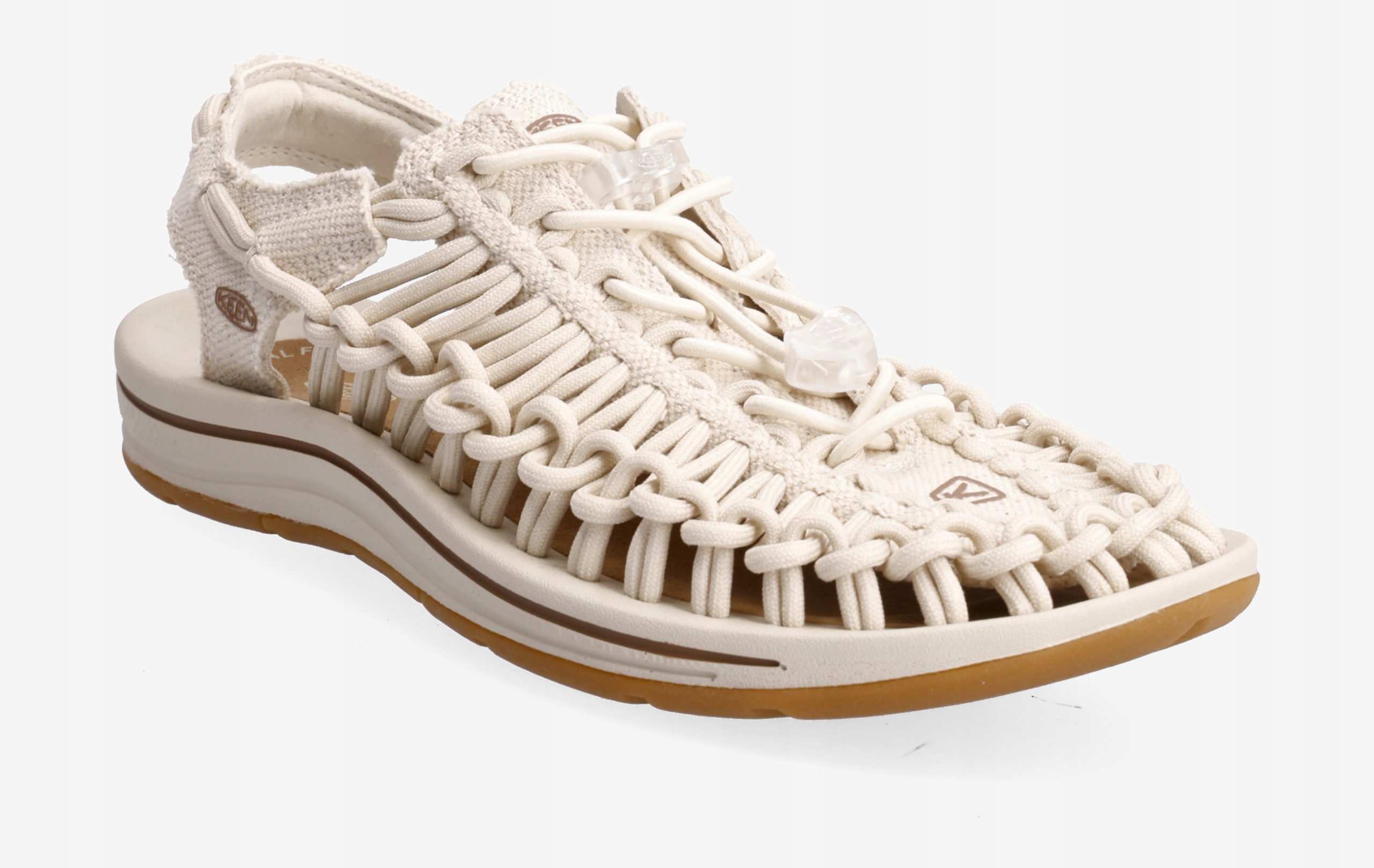 KEEN KE UNEEK CANVAS NATURAL - Sandały trekkingowe R.37