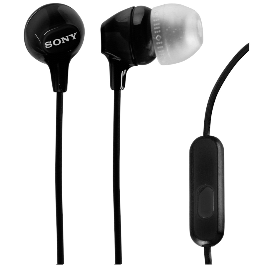 Słuchawki dokanałowe Sony MDR-EX15AP czarny