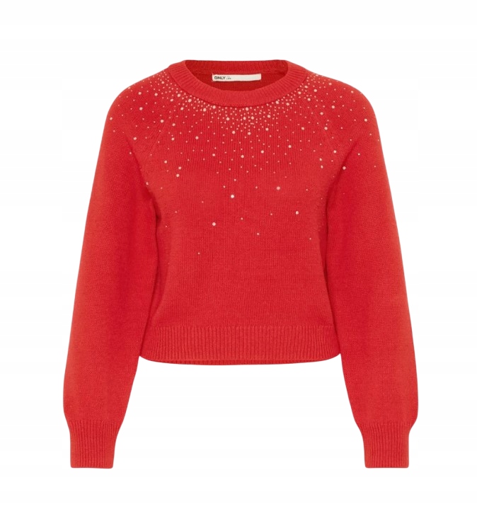 Sweter czerwony ONLFREYA Petite Only L