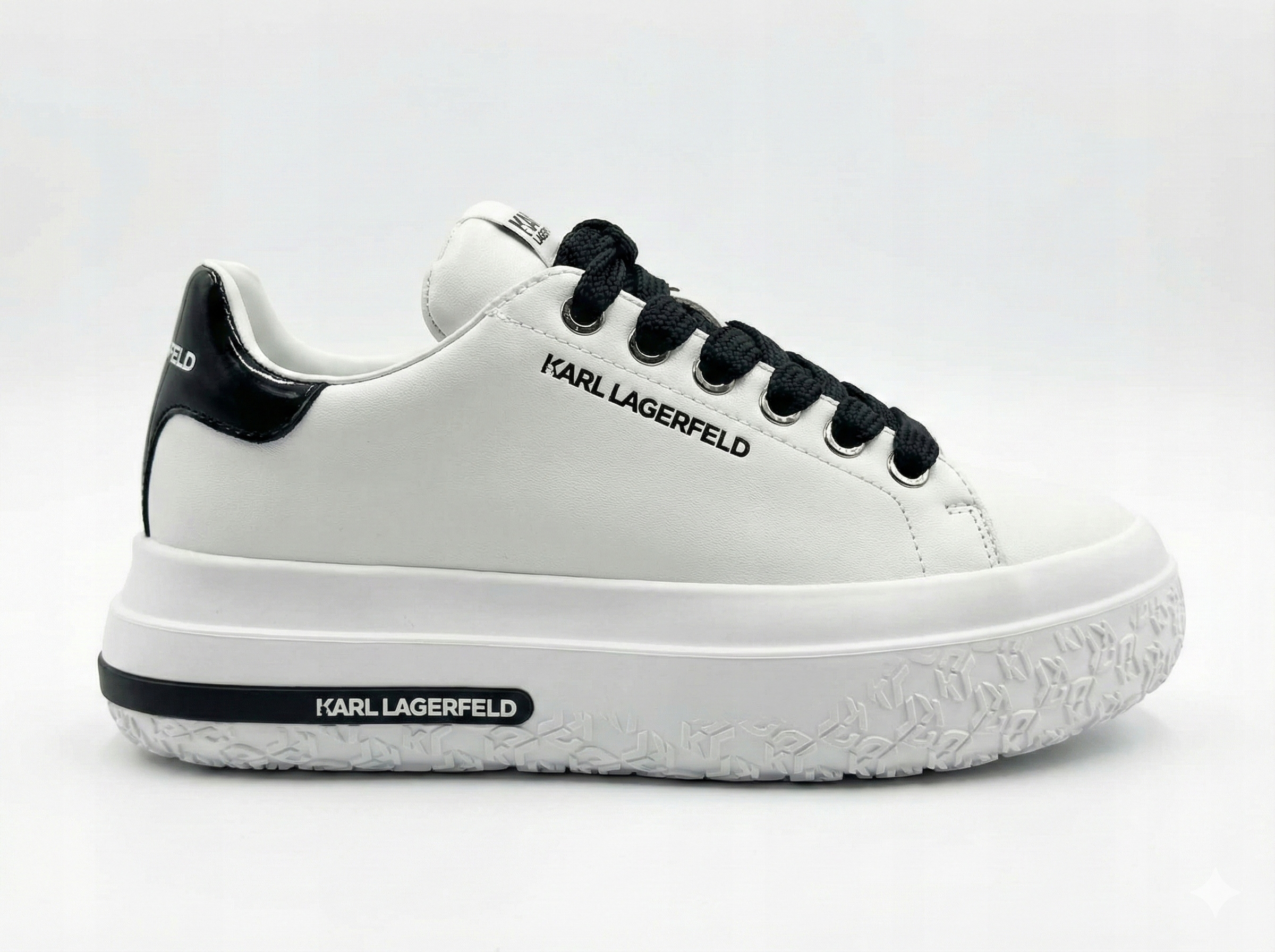 Karl Lagerfeld KLJ Kup sneakers Lace Lo Lthr KLJ64820 011 roz.38
