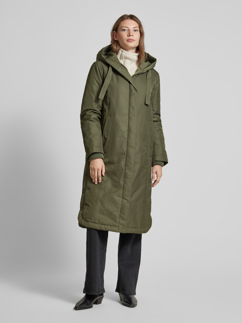 Paska o kroju regular fit z kapturem z twillu poliestrowego Marc O'Polo r42