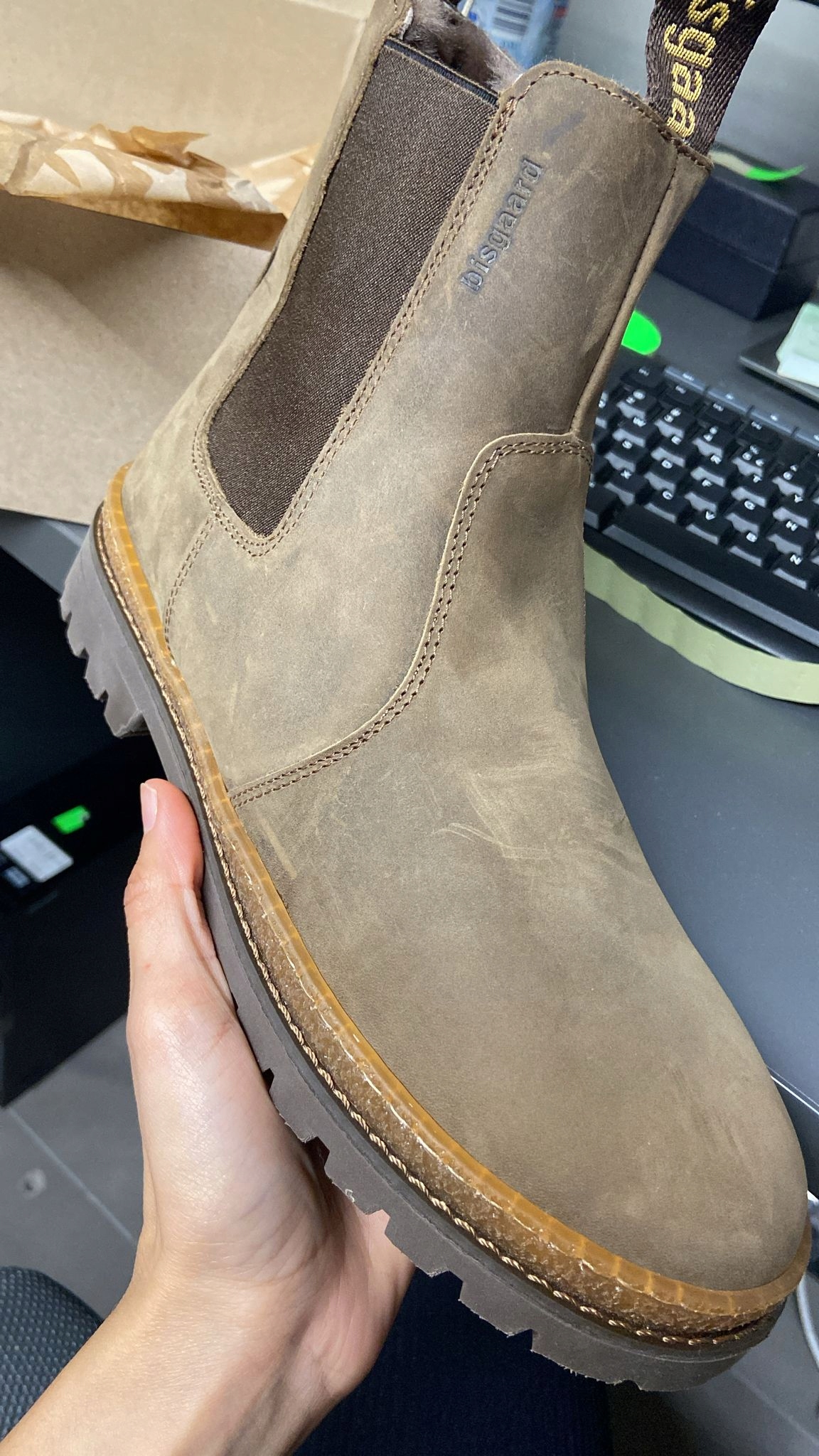 Bisgaard bisgaard neo lamb - buty zimowe r39