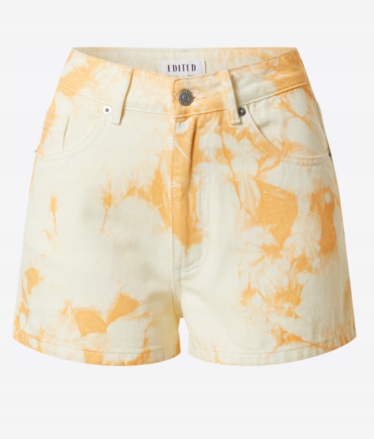 EDITED Regular Jeans 'Jen' in Creme, Orange rozmiar 40