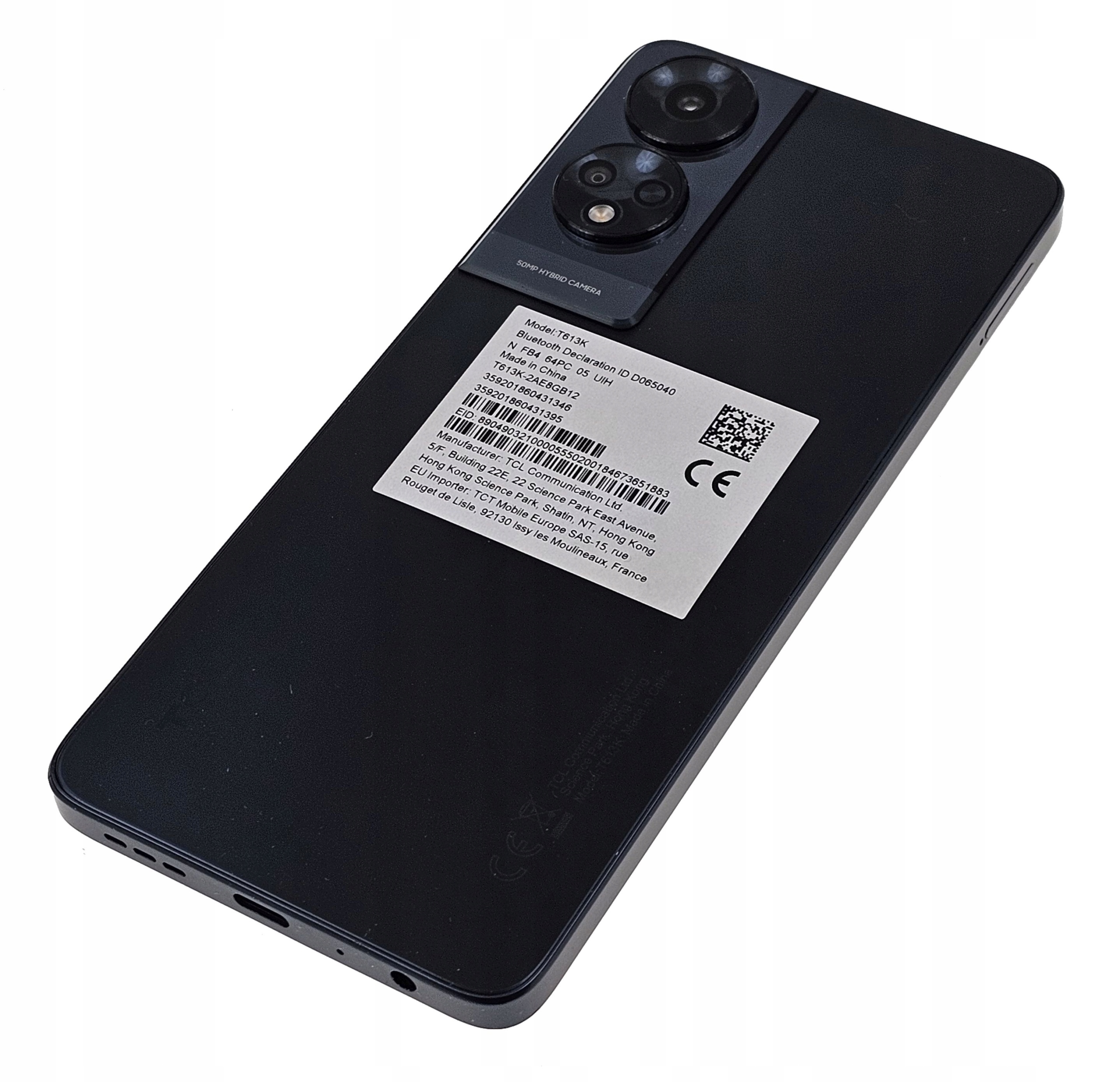 Smartfon TCL 501 4 GB / 128 GB 5G niebieski