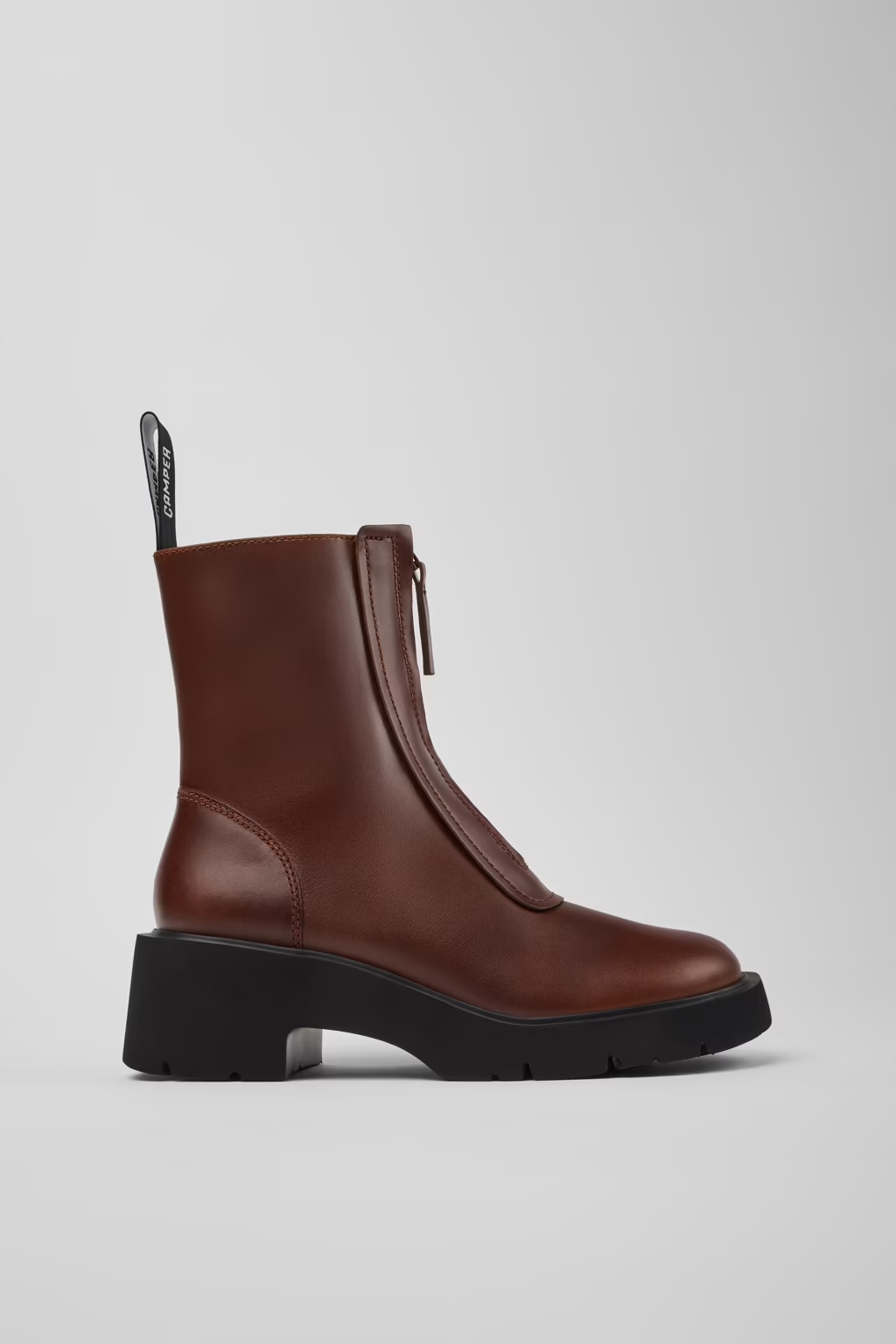 Botki CAMPER MILAH Bordowy R38