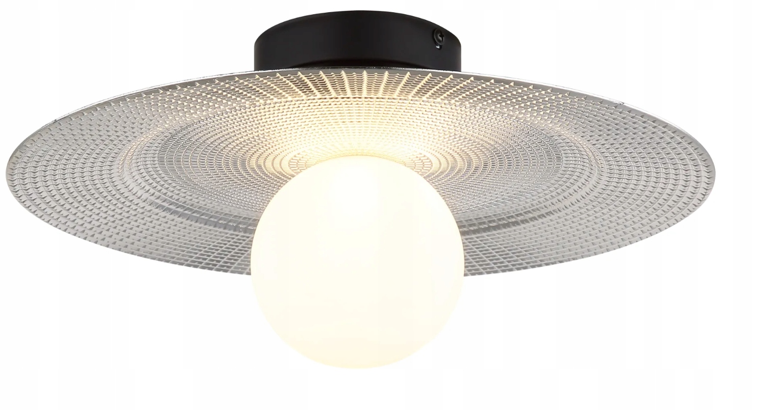Reflektor sufitowy okrągły Globo Lighting czarny