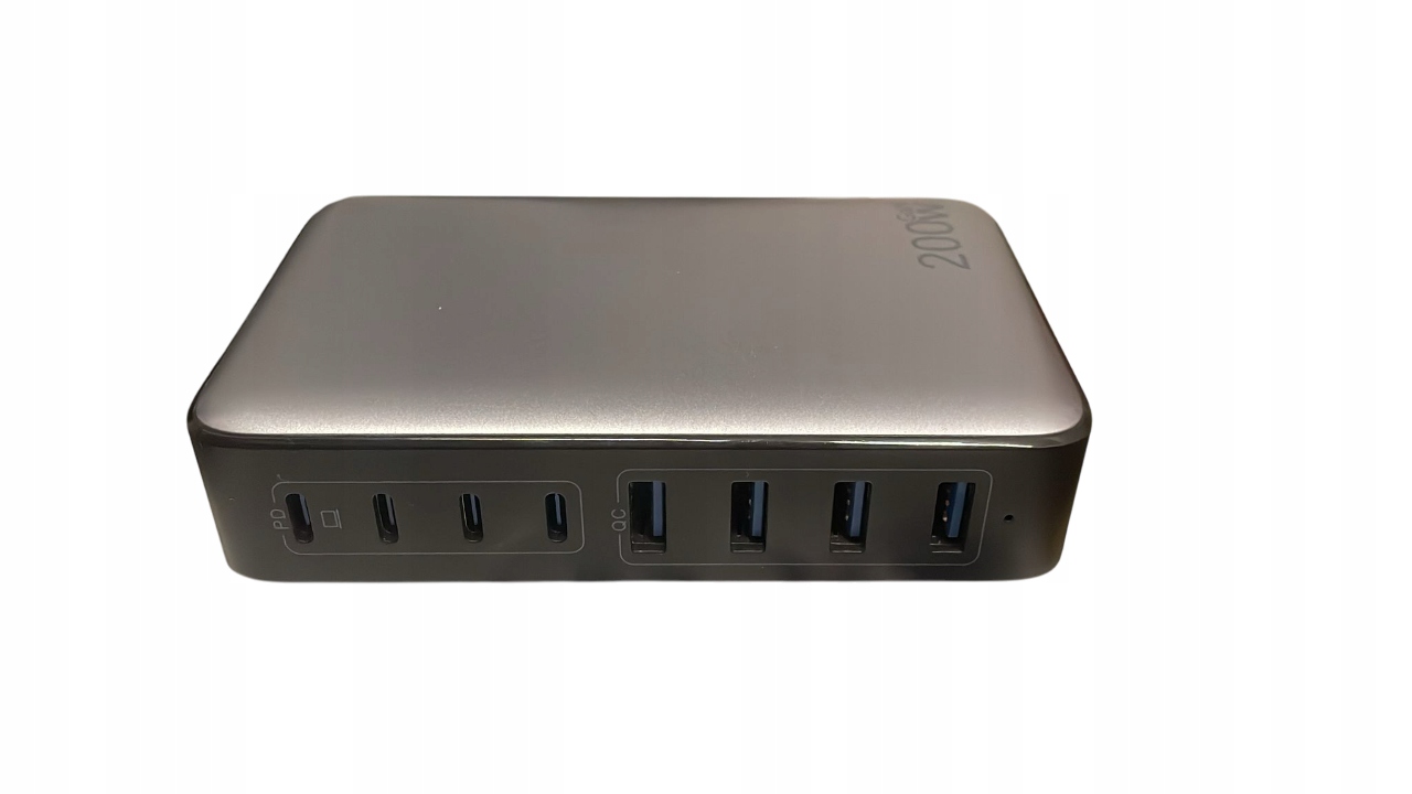 Stacja dokująca 200W USB-A USB-C