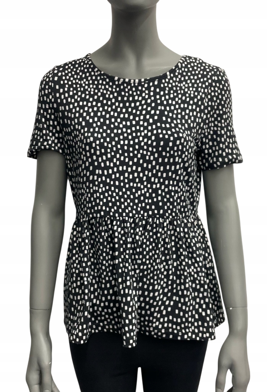 VERO MODA VMLINET SS PEPLUM TOP Rozmiar S