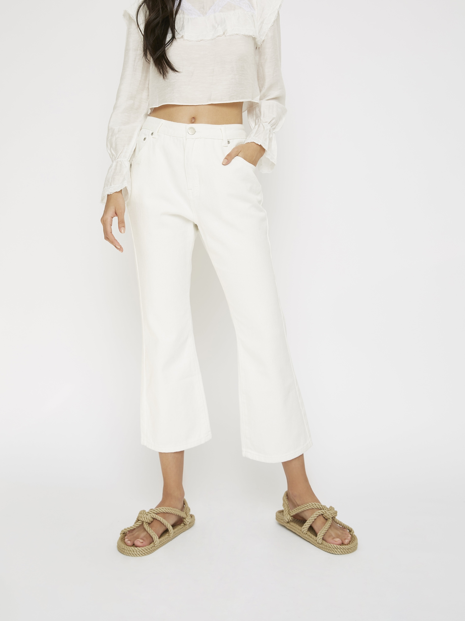 Spodnie Glamorous High Waisted R42