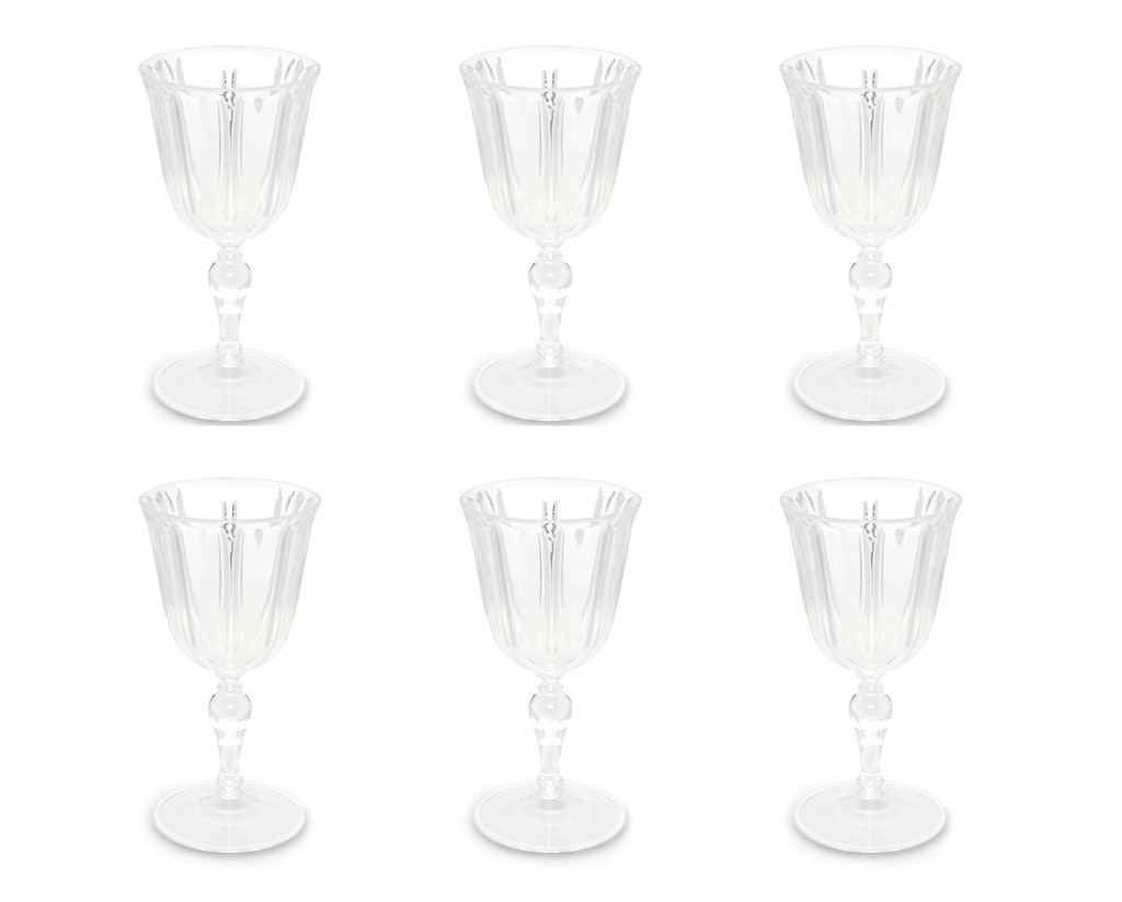 Excelsa Country Set 6 Przezroczyste kielichy