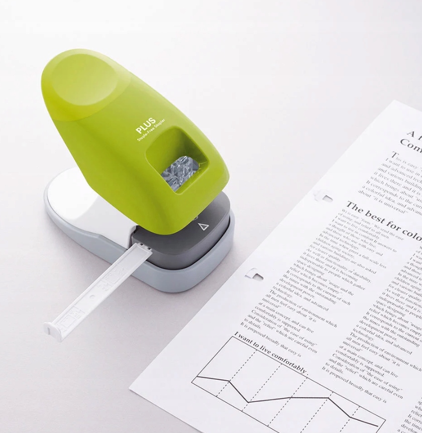 Zszywacz PLUS STAPLE-FREE