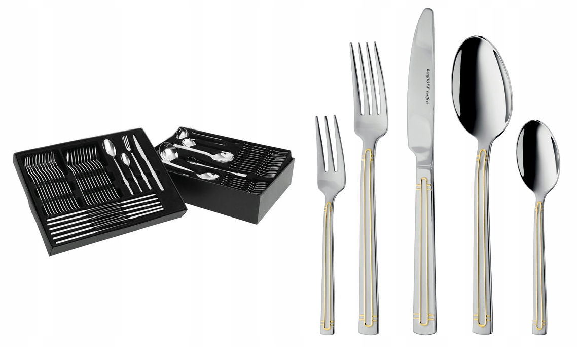 Komplet sztućców Berghoff Essentials 72 el.