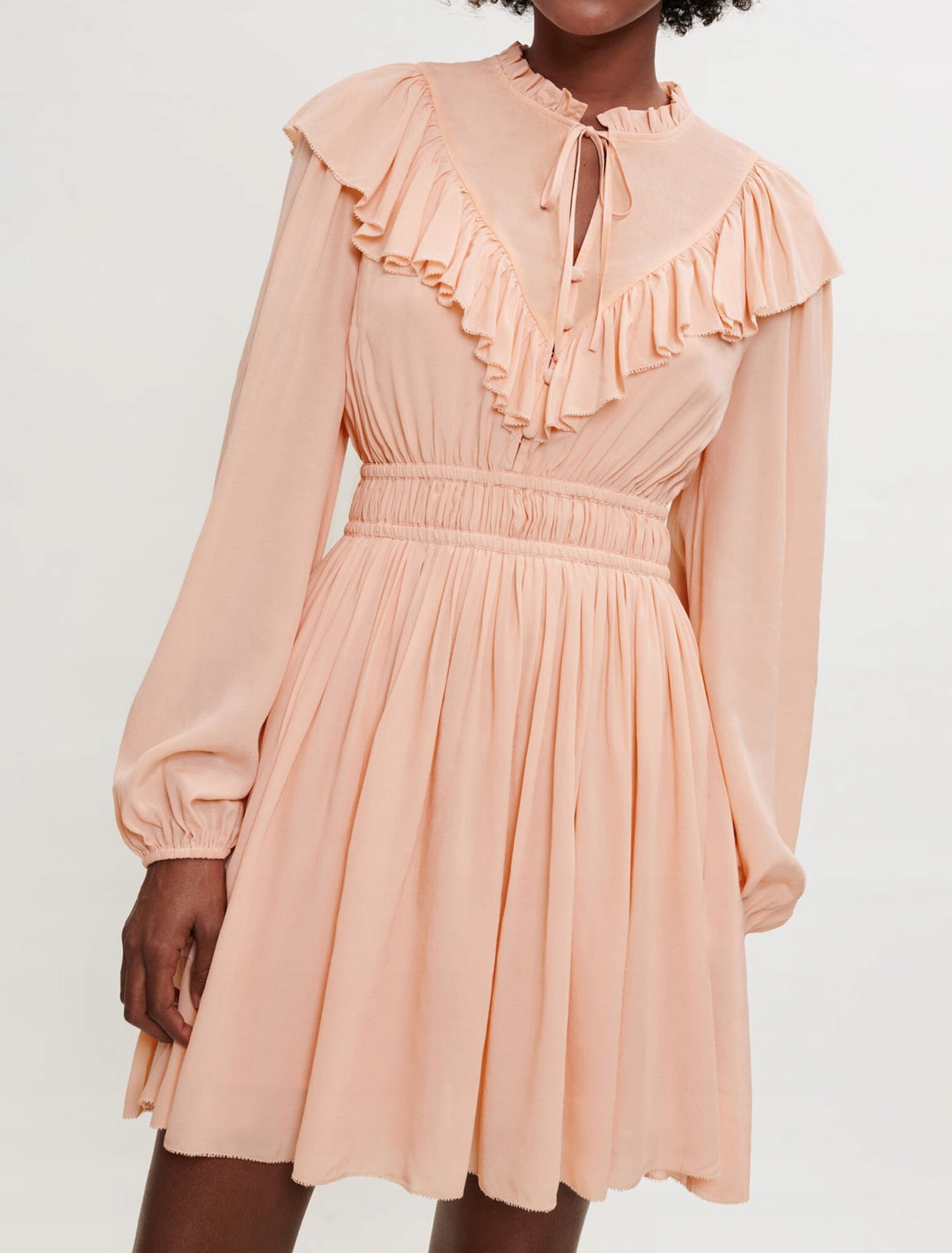 Sukienka MAJE Flowing Dress MFPR002125 R36