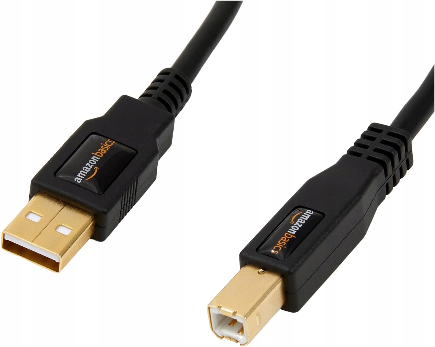 AmazonBasics USB 2.0/ USB Type B, 3m kabel USB USB A Mini-USB B Czarny