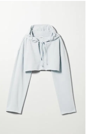 WEEKDAY Bluza z kapturem Sk8 Slash Front M