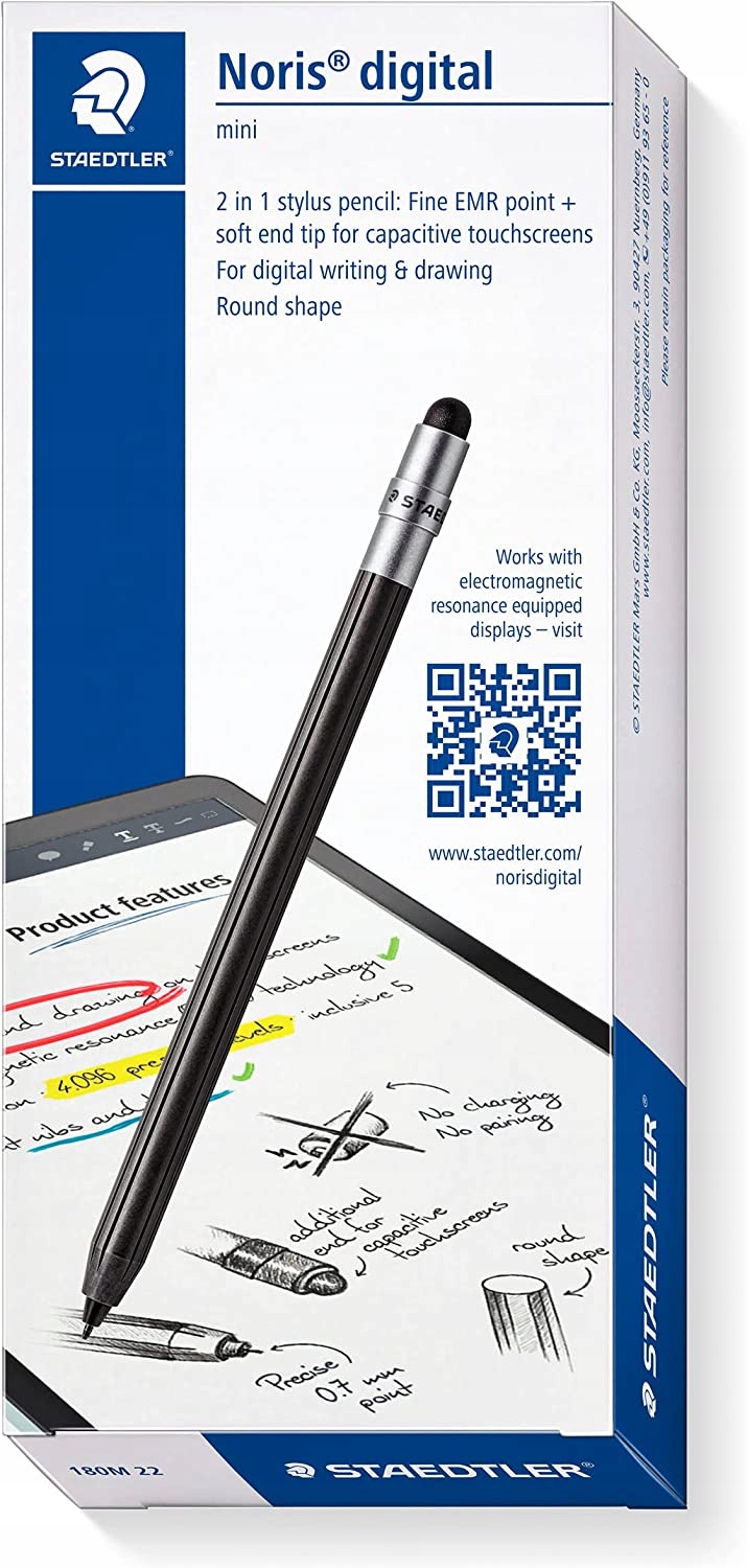 Pióro Staedtler Noris Digital MINI kompatybilne z technologią EMR 13cm