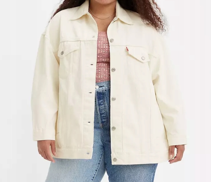 Kurtka Baggy Trucker (rozmiar plus) Eu 48-50