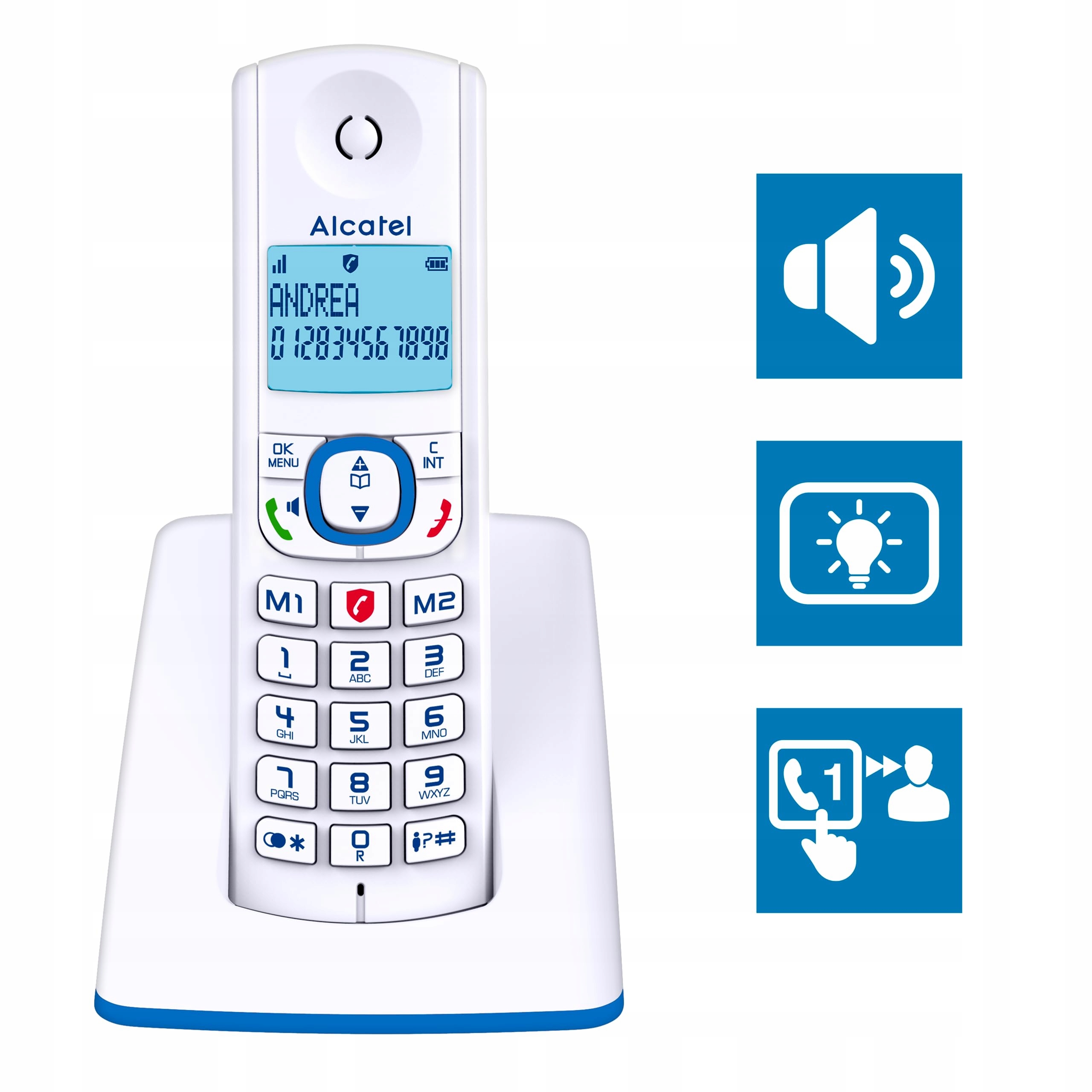 Telefon bezprzewodowy Alcatel 3700601417043