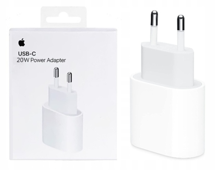 Ładowarka sieciowa Apple USB typ C do Apple 3000 mA 200 V biały