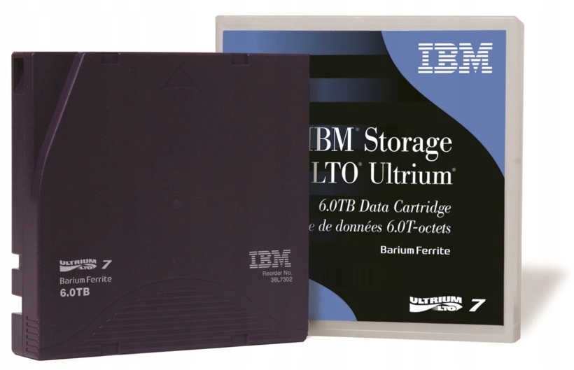 Taśma skompresowana IBM LTO-7 Ultrium 6/15TB