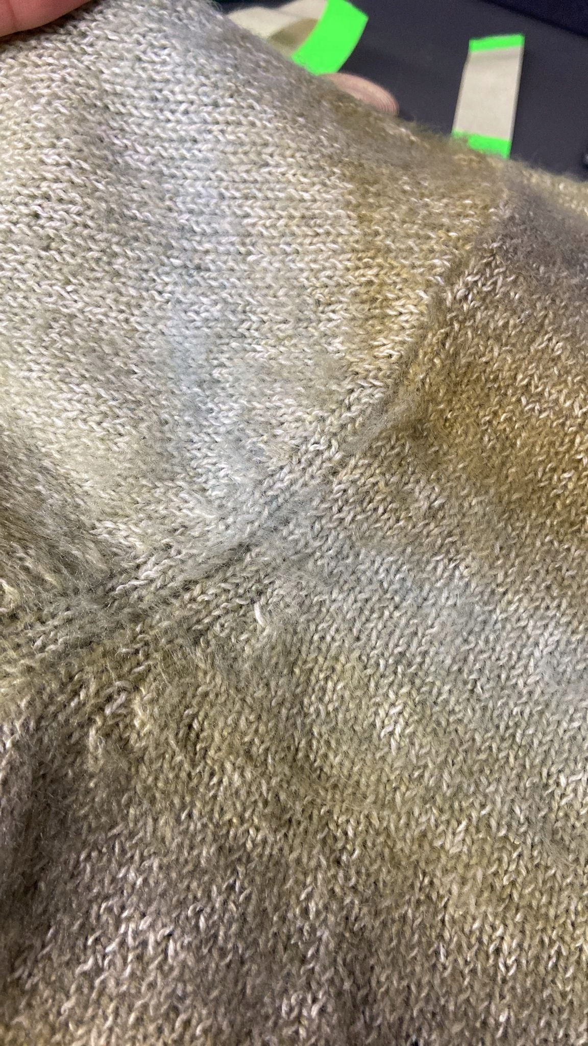 RVCA Sweter ze sztucznego włosia dla mężczyzn M