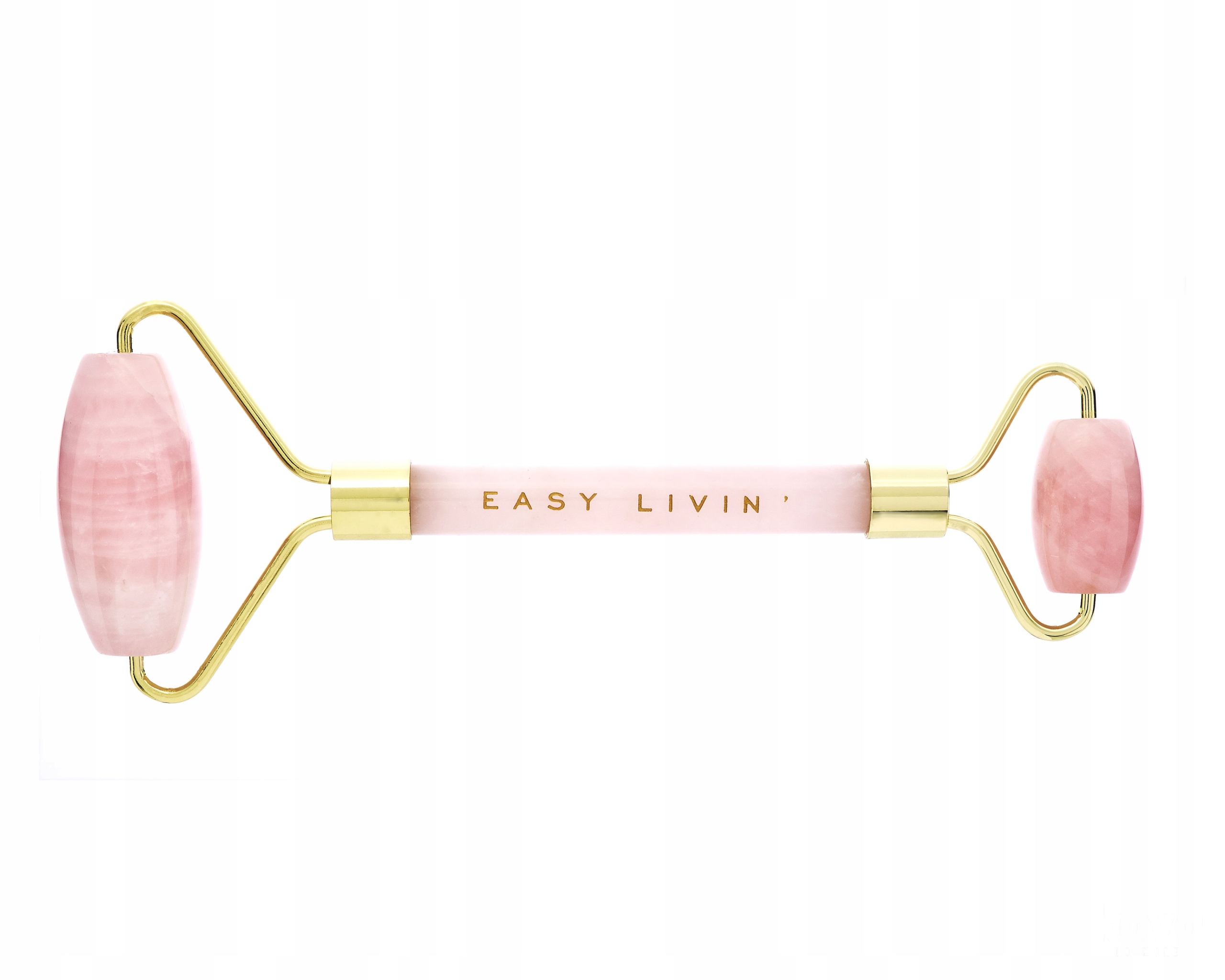 Masażer do twarzy z różowego kwarcu Easy Livin