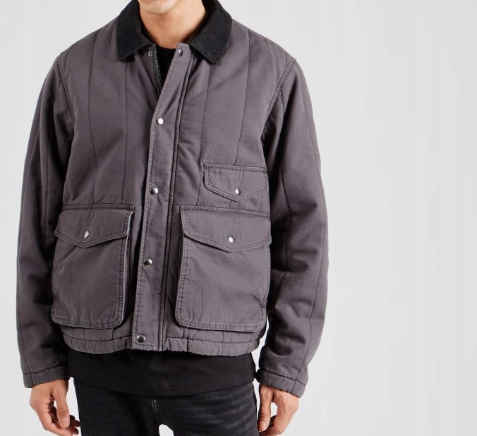 JACK & JONES Kurtka przejściowa 'BLUCOMO' w kolorze Szary