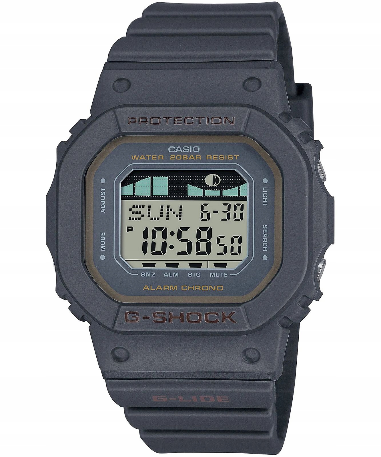 Zegarek damski Casio G-SHOCK G-Lide Bluetooth
