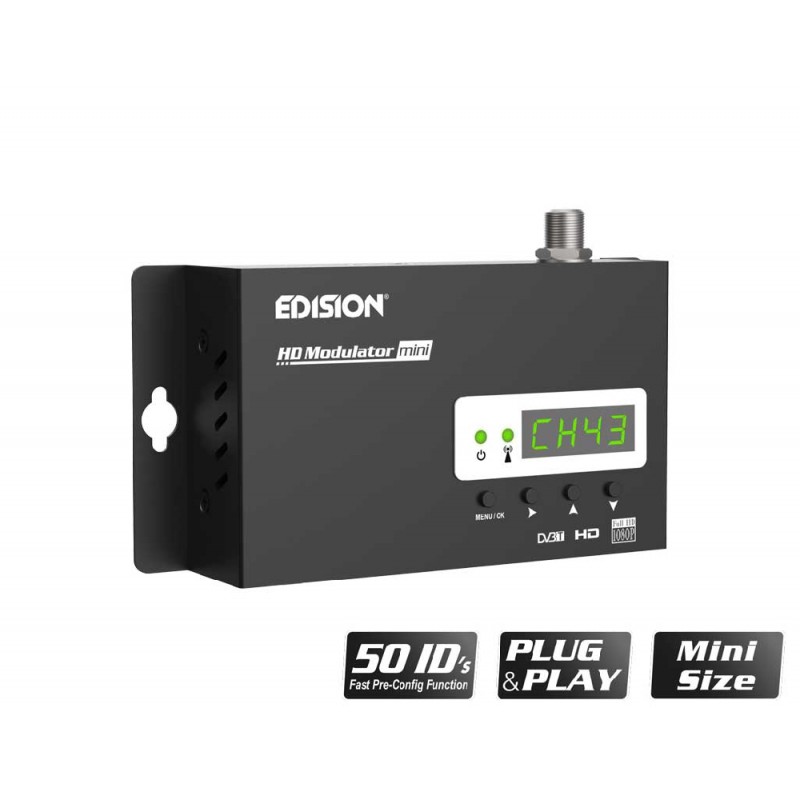 Modulator HDMI Cyfrowy DVB-T Edision Mini Hollex