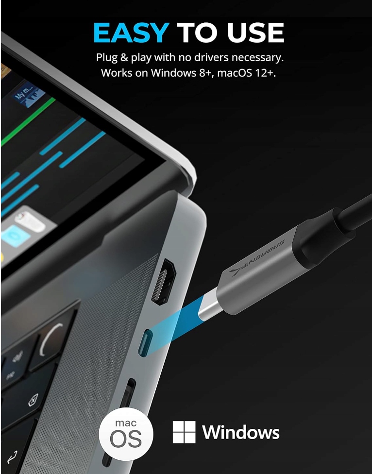 Czytnik kart USB typu C CFexpress typu B SABRENT