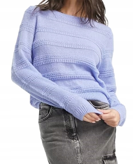 Teksturowany sweter Vero Moda w kolorze pudrowego XS