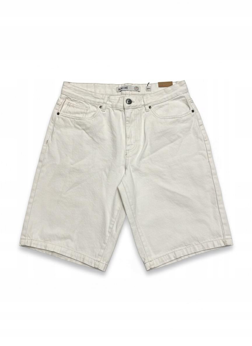 INDICODE BIAŁY DENIM ROZMIAR L