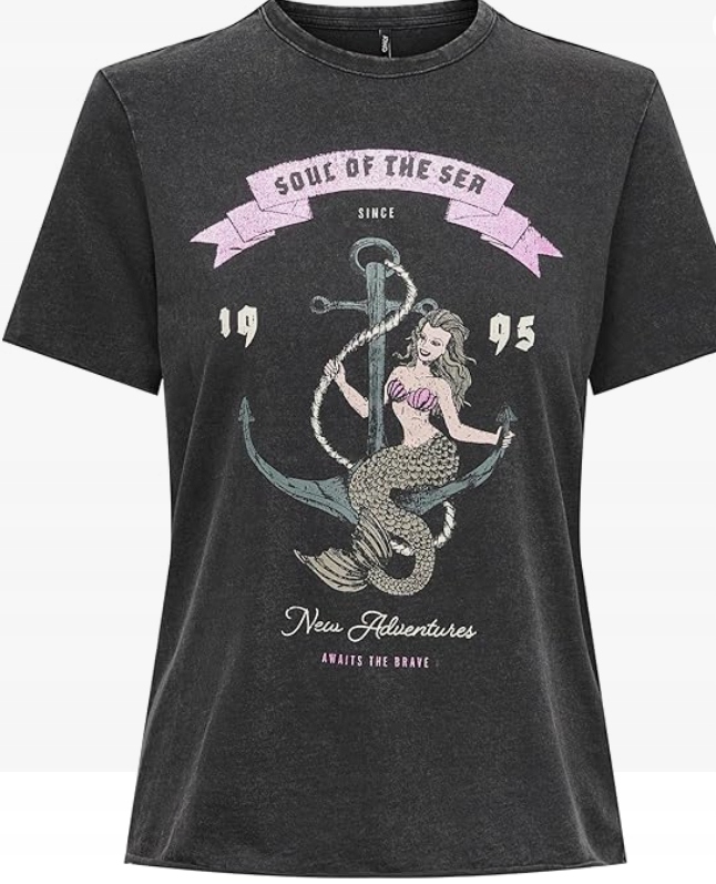 ONLY Koszulka Kobiety Onllucy Life Reg S/S Top Box XXS