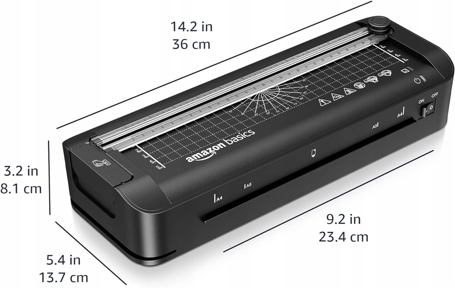 Laminator AmazonBasic B09Q9679P1 na gorąco