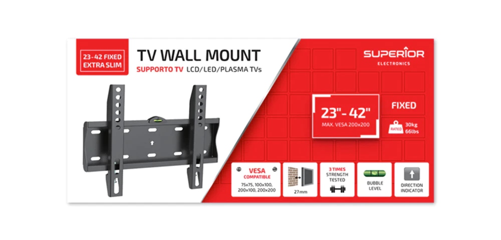 Uchwyt na telewizor Super Ego FIXED