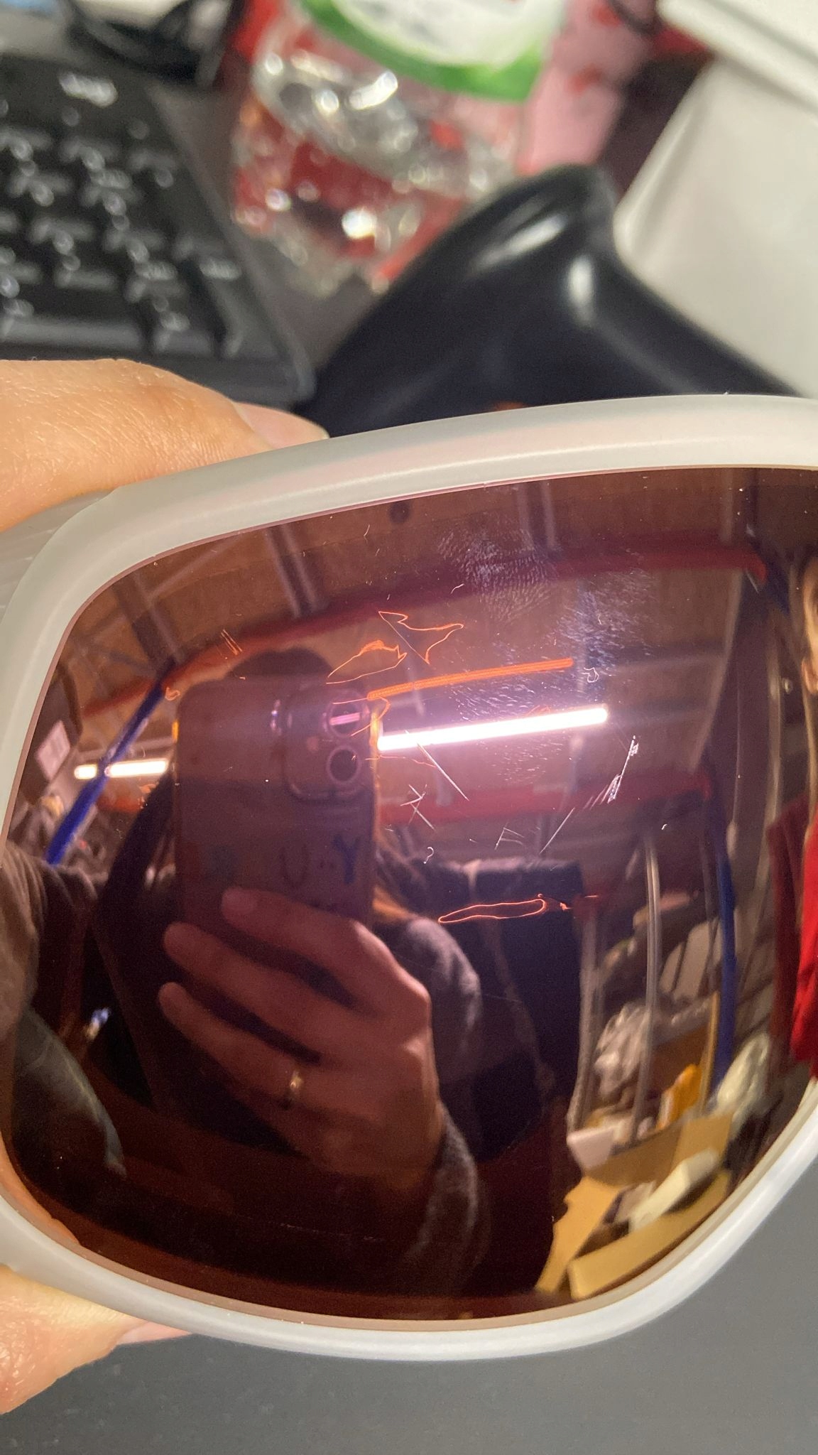 OAKLEY GOGGLES FLIGHT TRACKER M COOL GREY