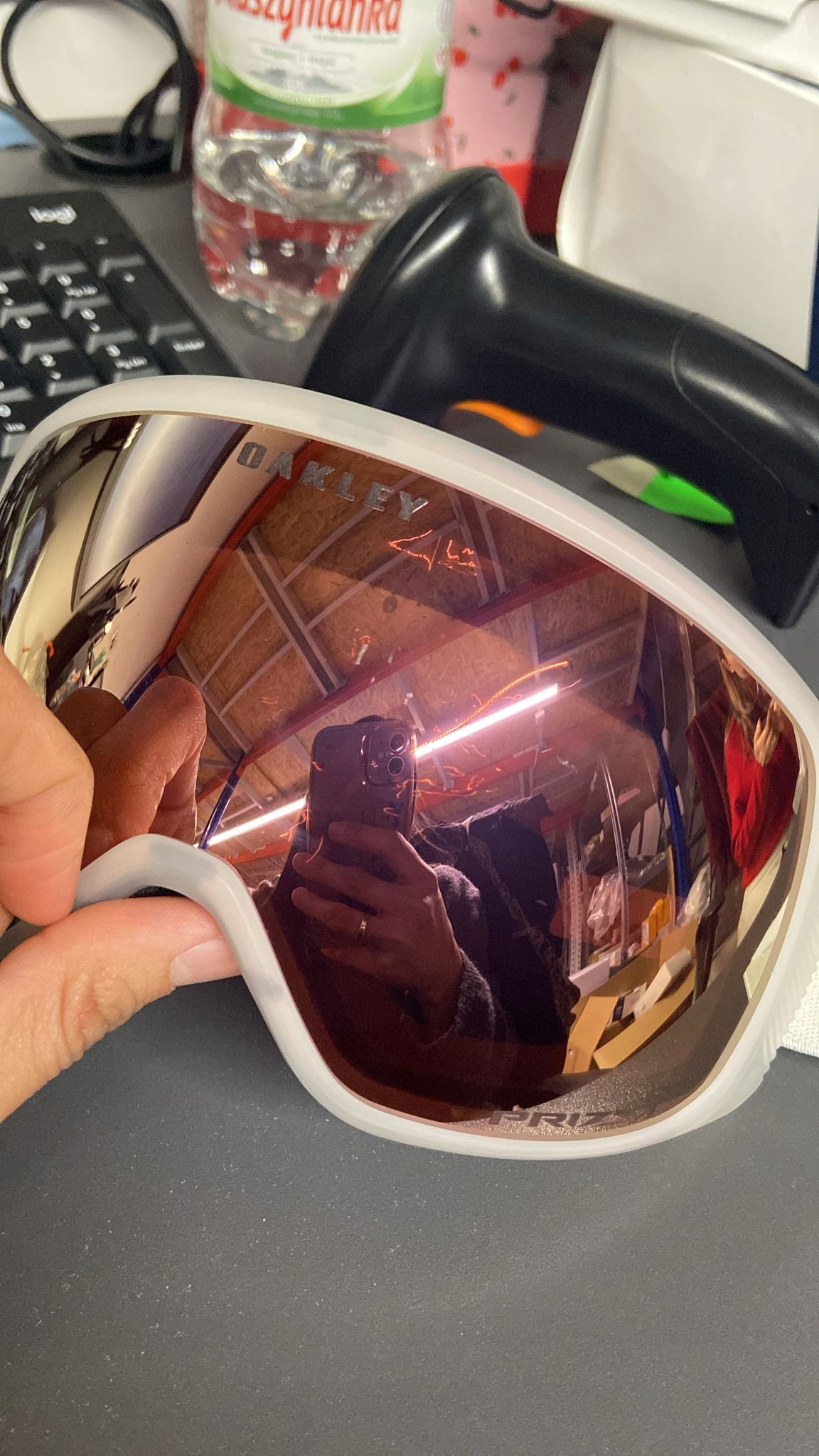 OAKLEY GOGGLES FLIGHT TRACKER M COOL GREY