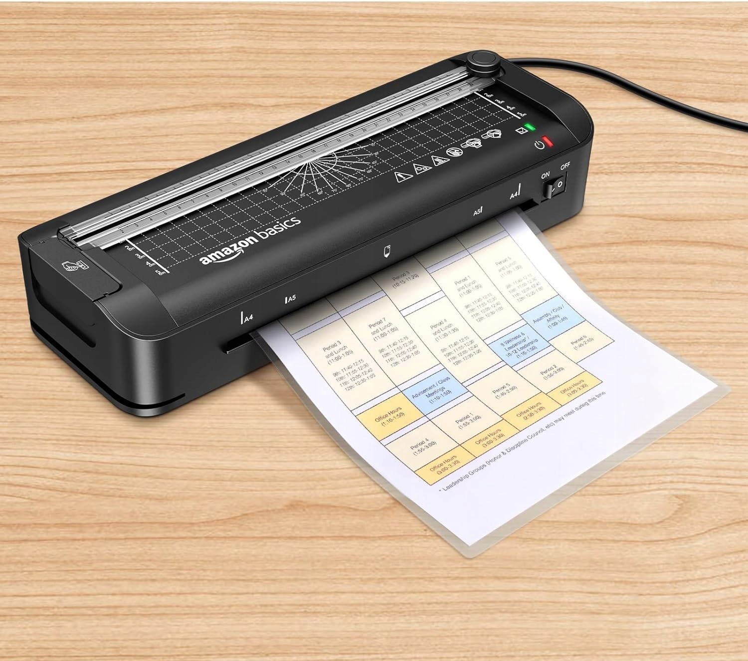 Laminator AmazonBasic B09Q9679P1 na gorąco