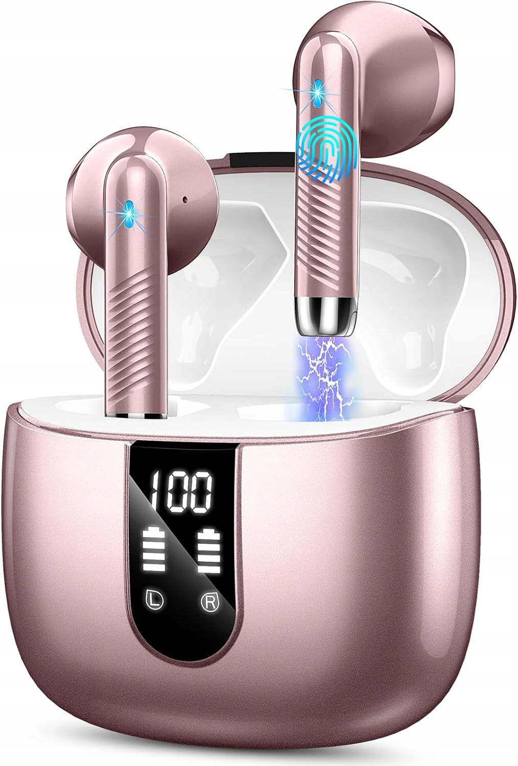 Drsaec J55 Słuchawki Bluetooth różowe