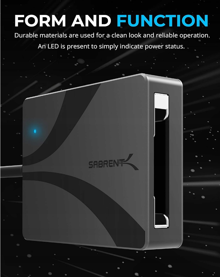 Czytnik kart USB typu C CFexpress typu B SABRENT