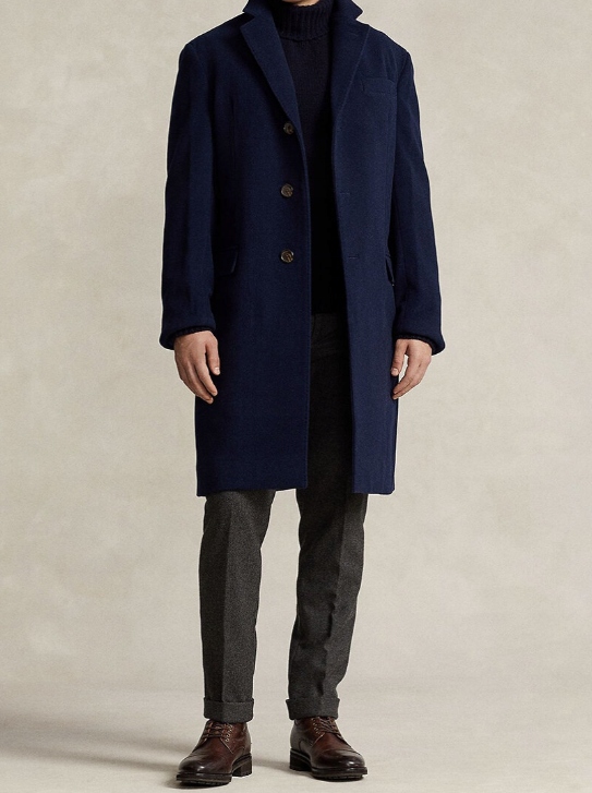 Polo Ralph Lauren płaszcz Wool-MDRN Paddock M