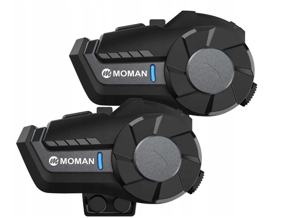 MOMAN Motocyklowy zestaw słuchawkowy Intercom H2 PRO