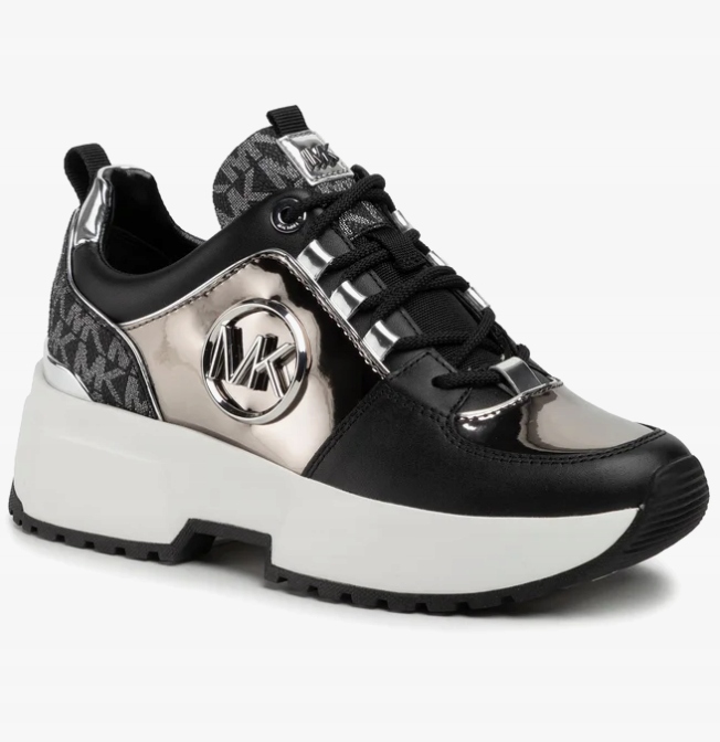 MICHAEL Michael Kors Sneakersy Cosmo Trainer 43R0CSFS1M Czarny r37