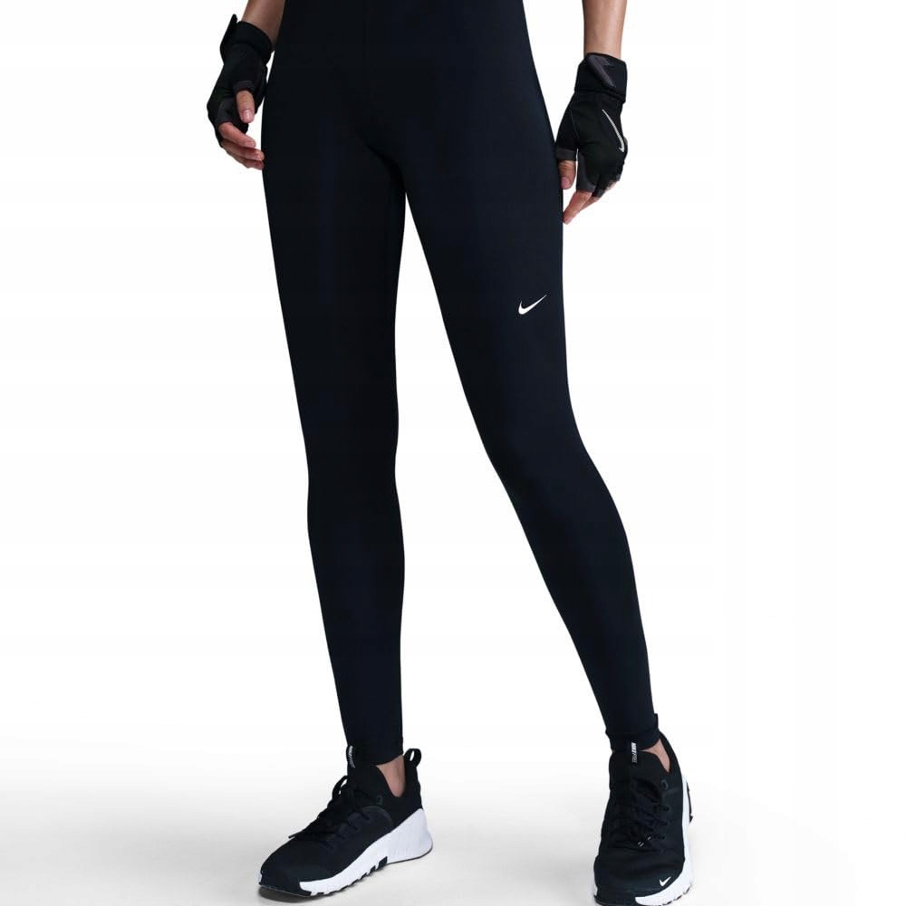 Nike Women's Mid-Rise Mesh-Paneled Leggings