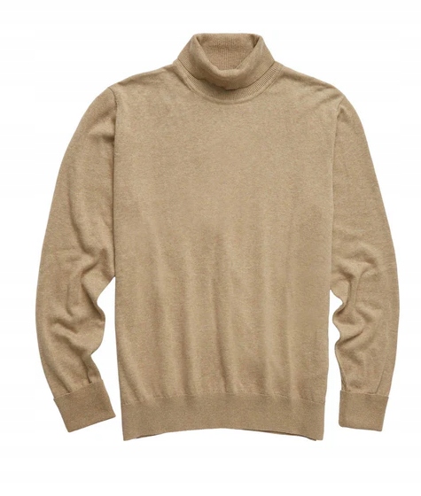 Ben Sherman Signature Knitted Roll Neck sand M