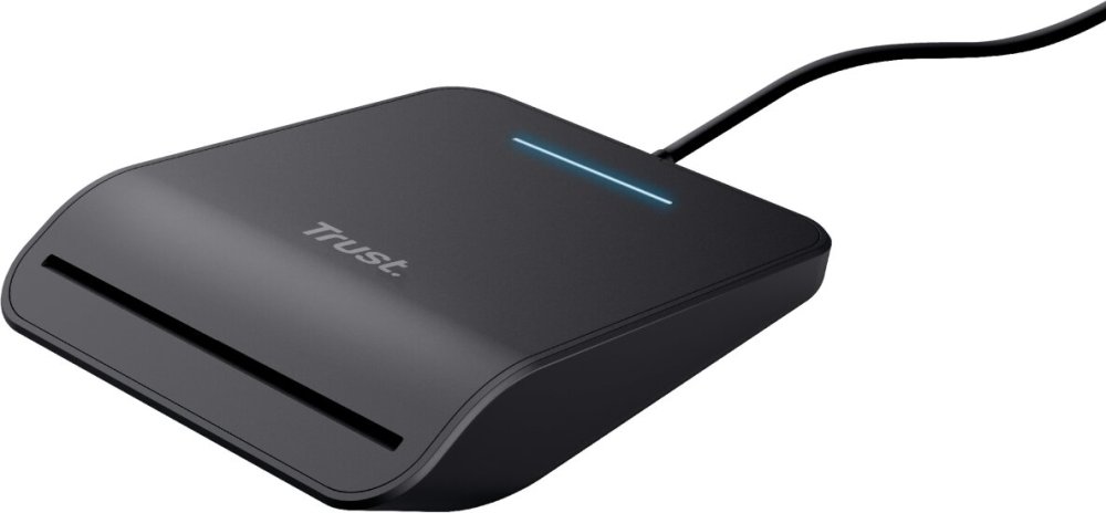 Trust Primo czytnik do kart chipowych Wewnątrz Czarny CardBus+USB 2.0