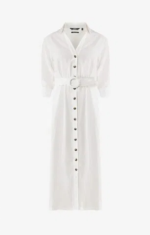 MEXX Belted cargo dress Off White 36