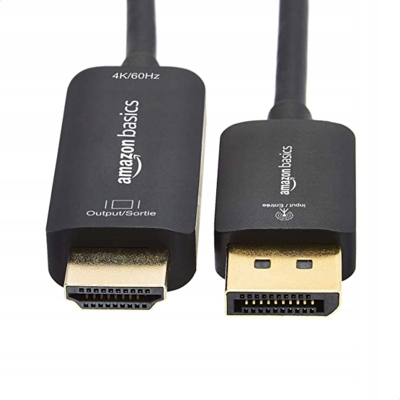 Kabel AmazonBasic DP12UH-6FT-SP DisplayPort - HDMI 1,8 m