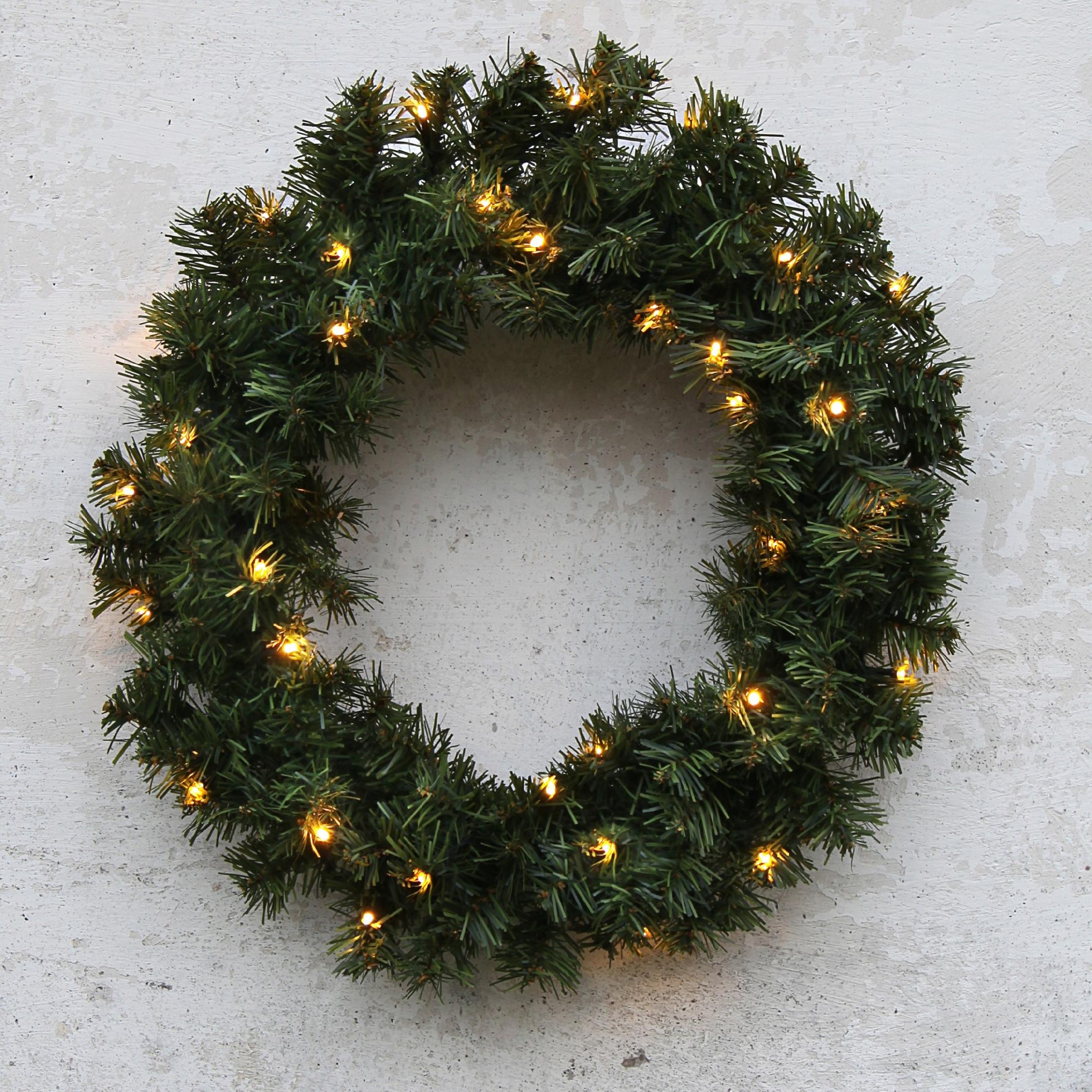 Wianek z oświetleniem Led OTTAWA 50 cm